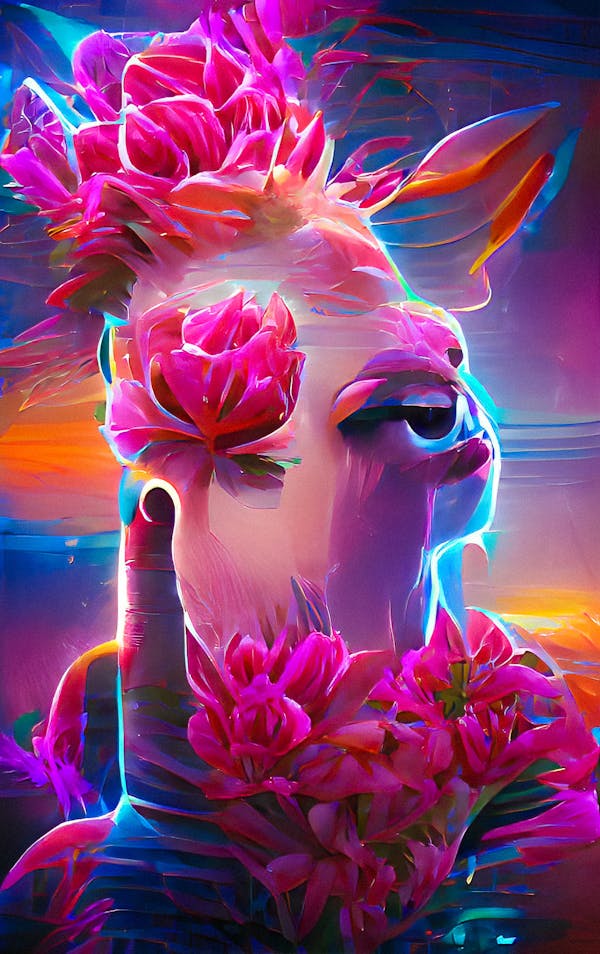 Flower Lama
