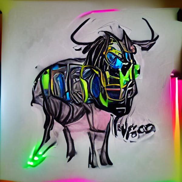 Admirable Africans | Neon Wildebeest