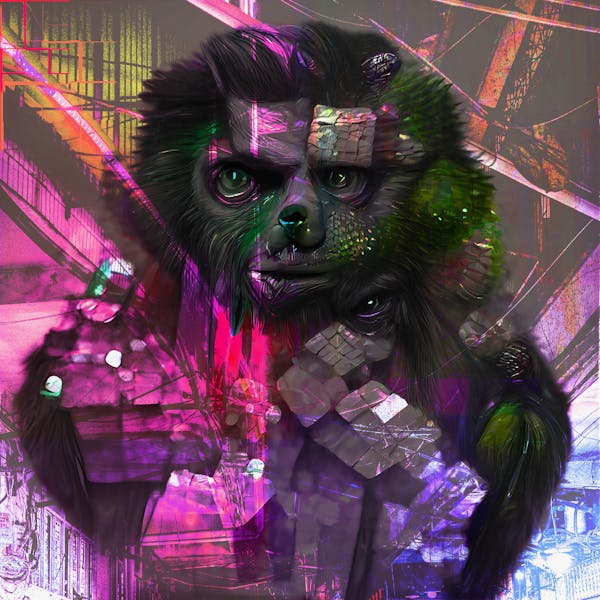 Crazy AI Ape #06(Roger Cadiz Re-Edit)