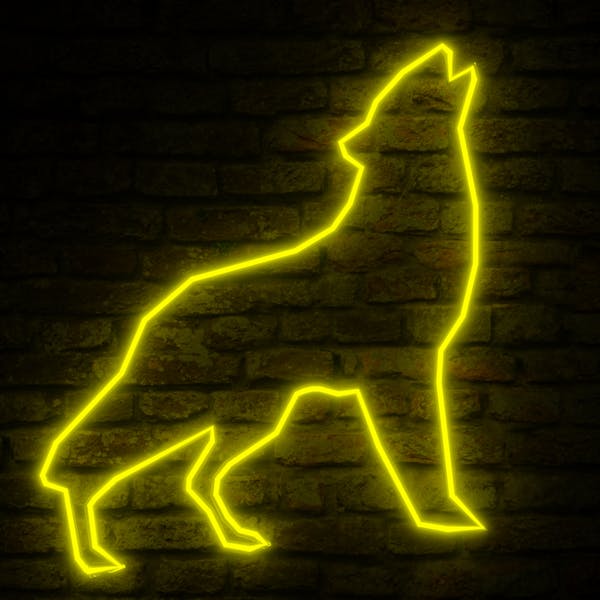 Neon wolf