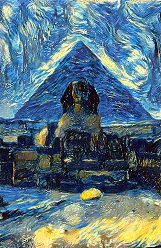 Pyramid And Sphinx, Giza, Egypt