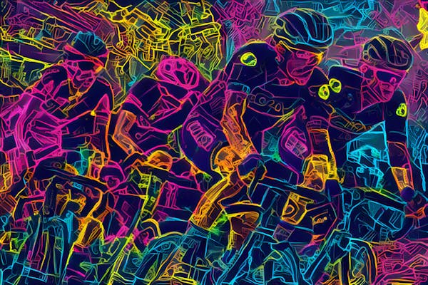 Road Cycling (Neon Sports #001)