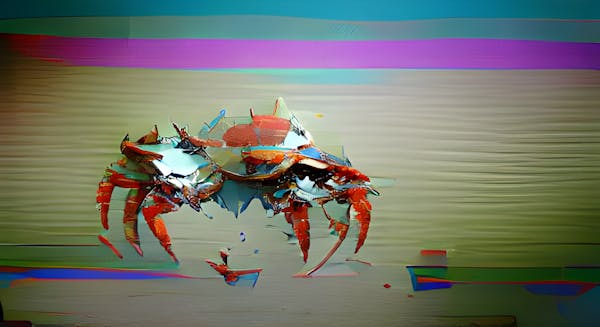 The Crab (Glitched Animals #011)