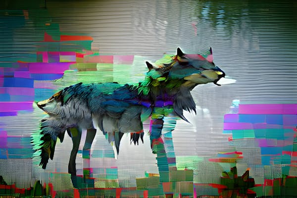 The Wolf (Glitched Animals #17)