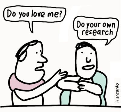 Cartoon: Romantic Advice