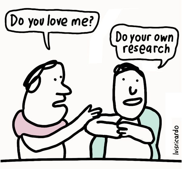 Cartoon: Romantic Advice