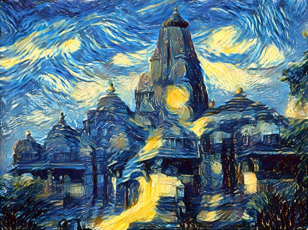 Temple in Khajuraho, Chhatarpur, India
