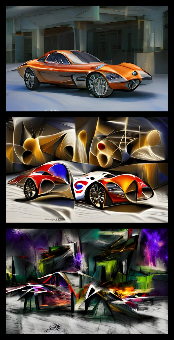 The Sports Car (Descent into the Abstract #2)