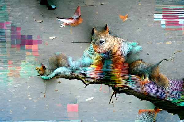 The Squirrel (Glitched Animals #24)