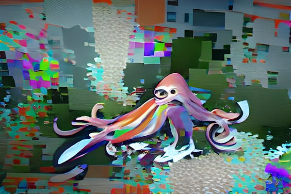 The Squid (Glitched Animals #26)