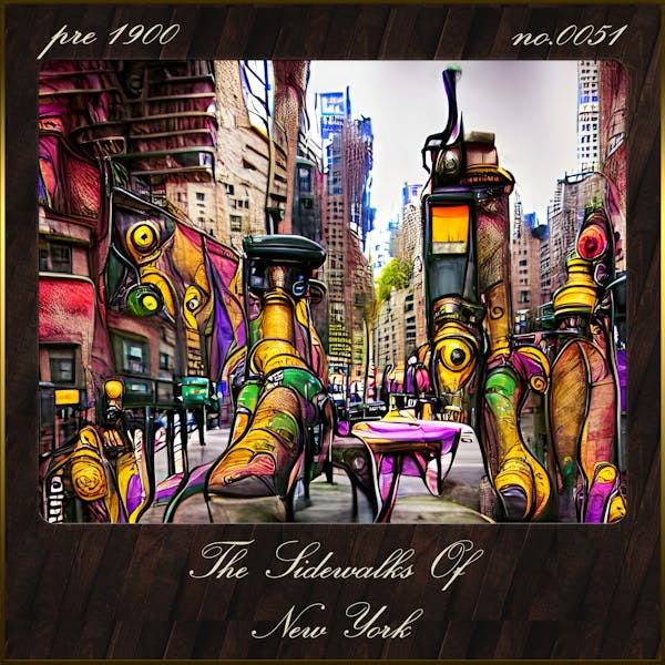 The Sidewalks Of New York (Song Visions #0051)