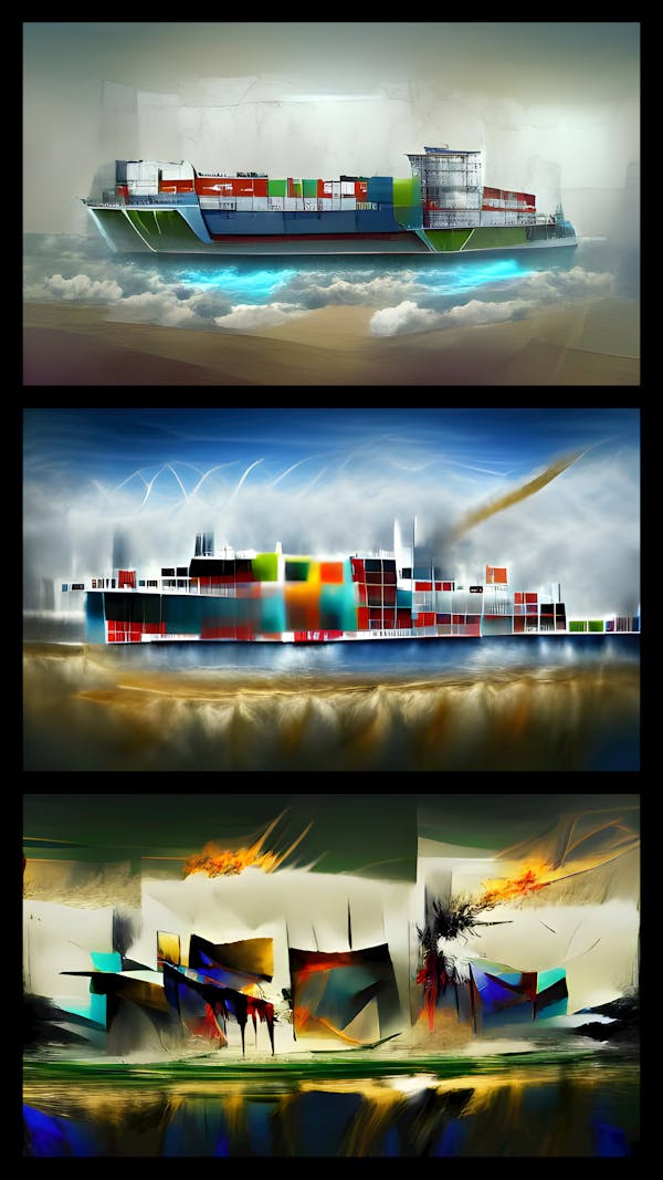 The Container Ship (Descent into the Abstract #7)