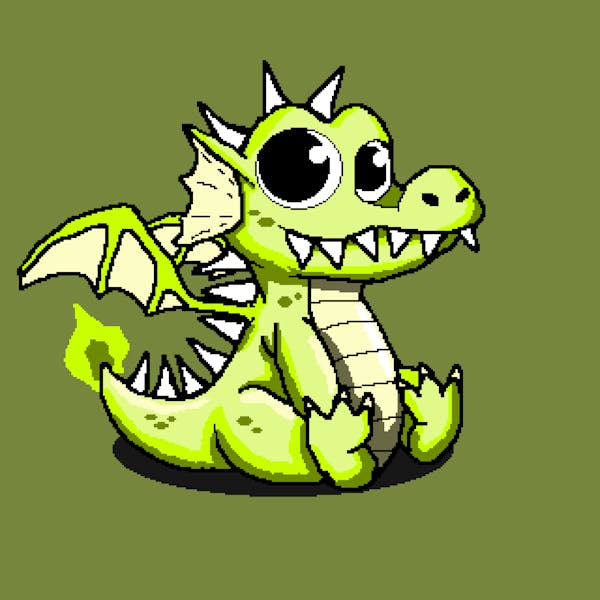 #8 Baby Dragon - Lime
