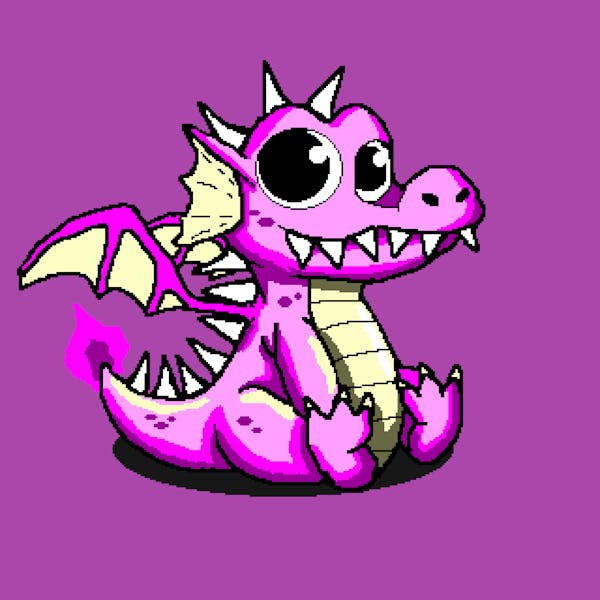 #9 Baby Dragon - Pink