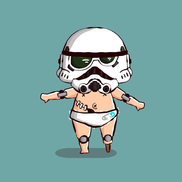 Cute Baby - Stormtrooper