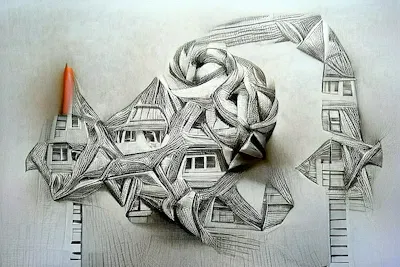 Sketches In Motion: A Knot To Live In