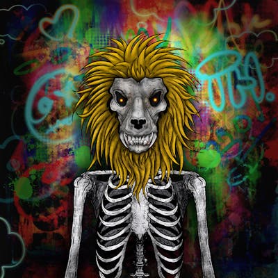 bone lion #01