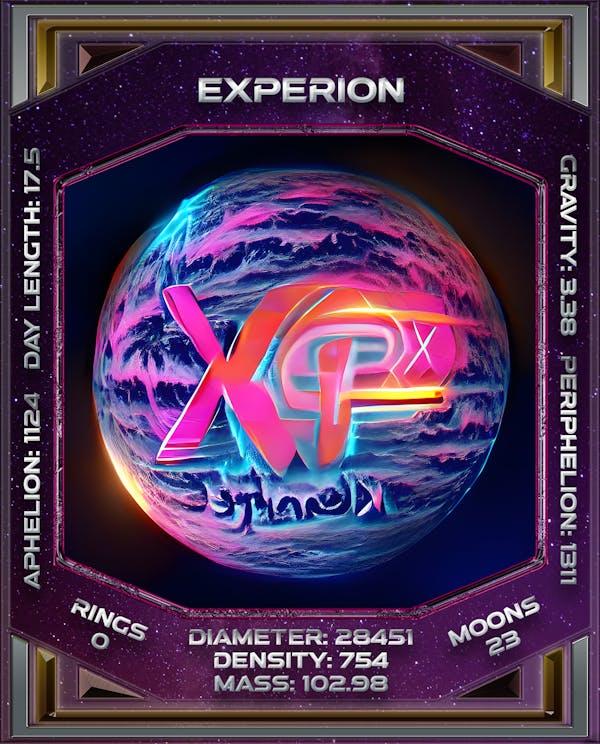 EXPERION - Synth Planets (rare)