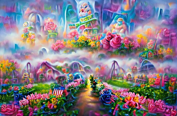 The Garden Of The Cotton Fairy