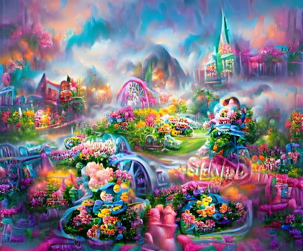 Fruit Gardens Of The Cottoncandy Fairy