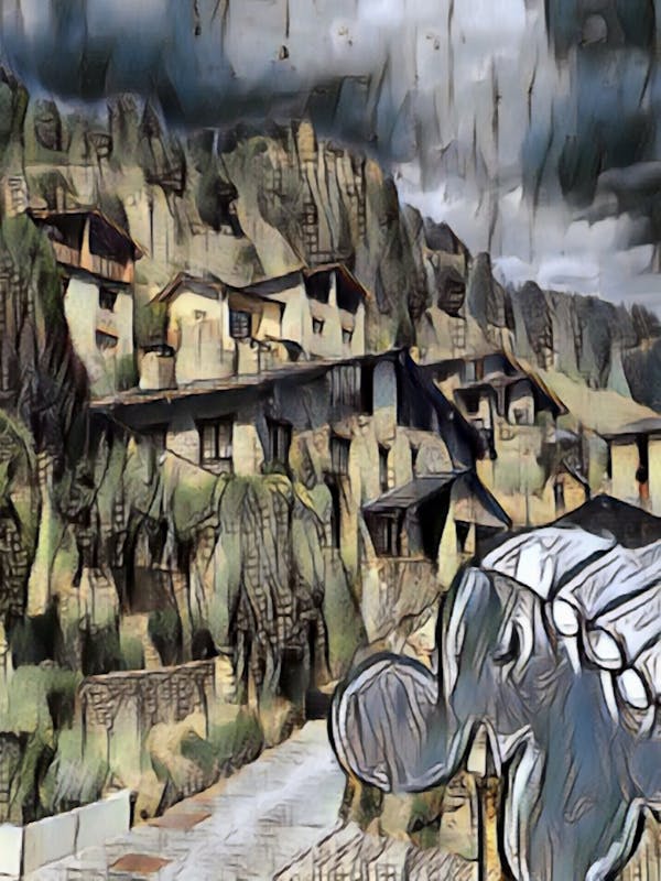 Andorra/Stone houses