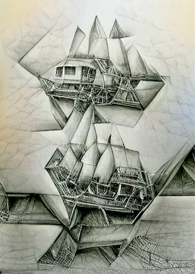 Sketches In Motion: A Tall Ship