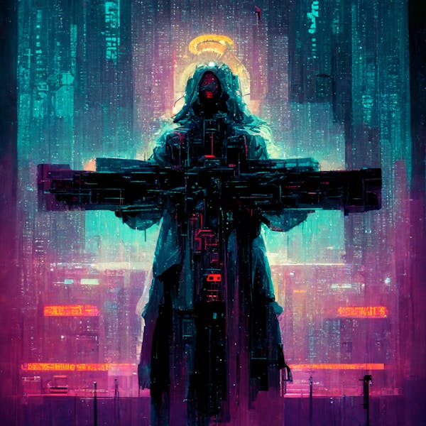 Cyberpunk Jesus
