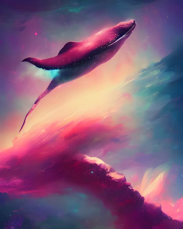 SPACE WHALE #2