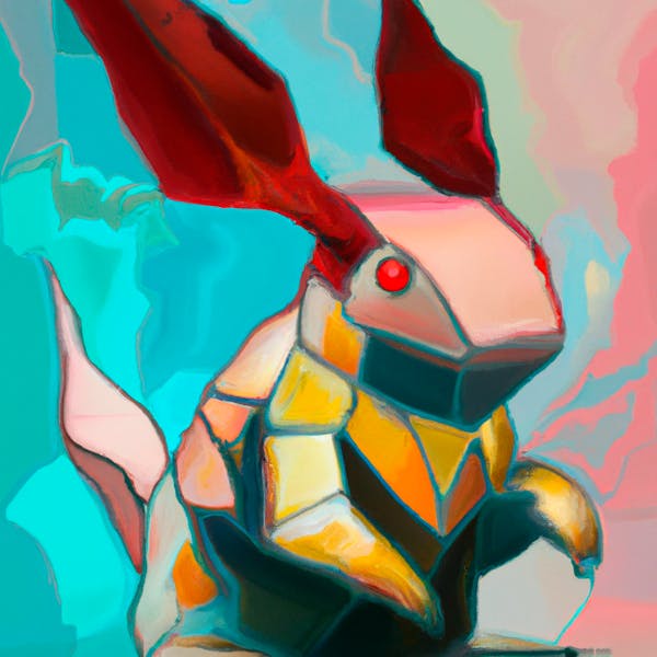 Cubist rabbit