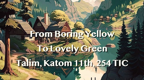 The Enginearos - Lore - Ep1: From Boring Yellow To Lovely Green