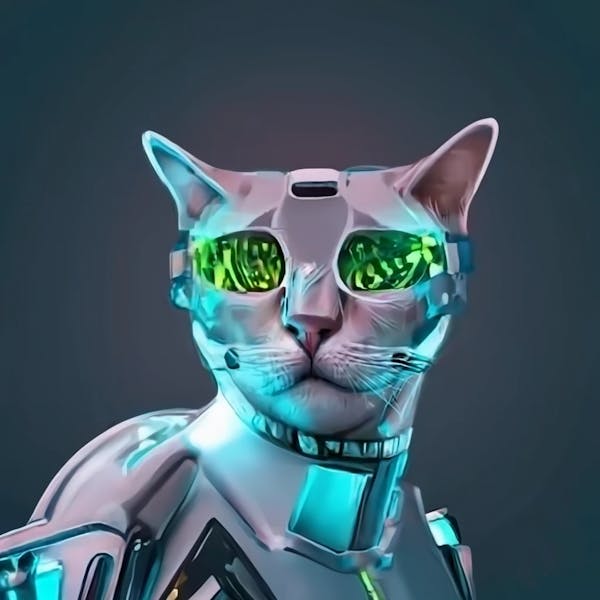 Cyberpunk Cat - 1