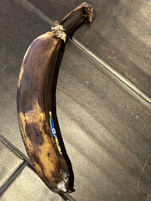 Rotten banana