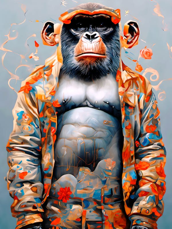 Psychedelic Apes #3