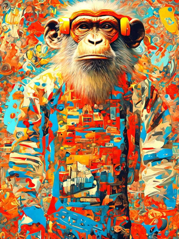 Psychedelic Apes #7