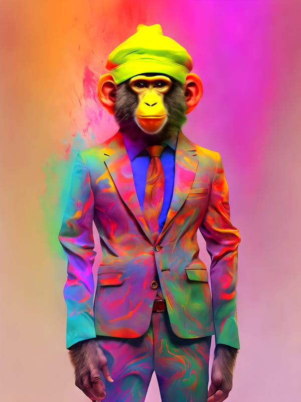 Psychedelic Apes #8