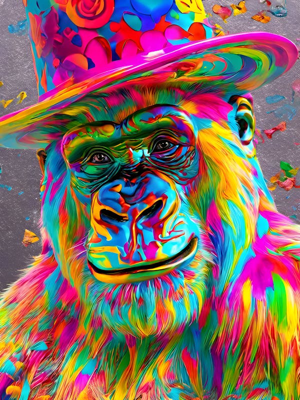 Psychedelic Apes #12