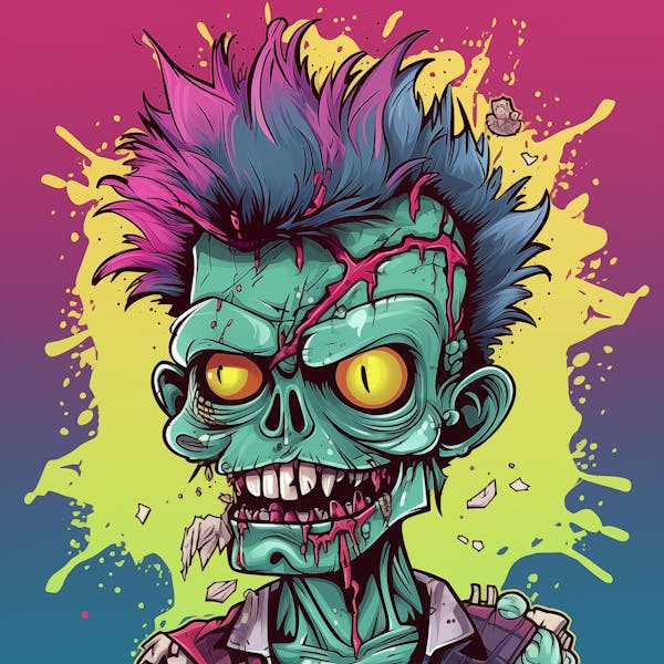 Zombie punk #1