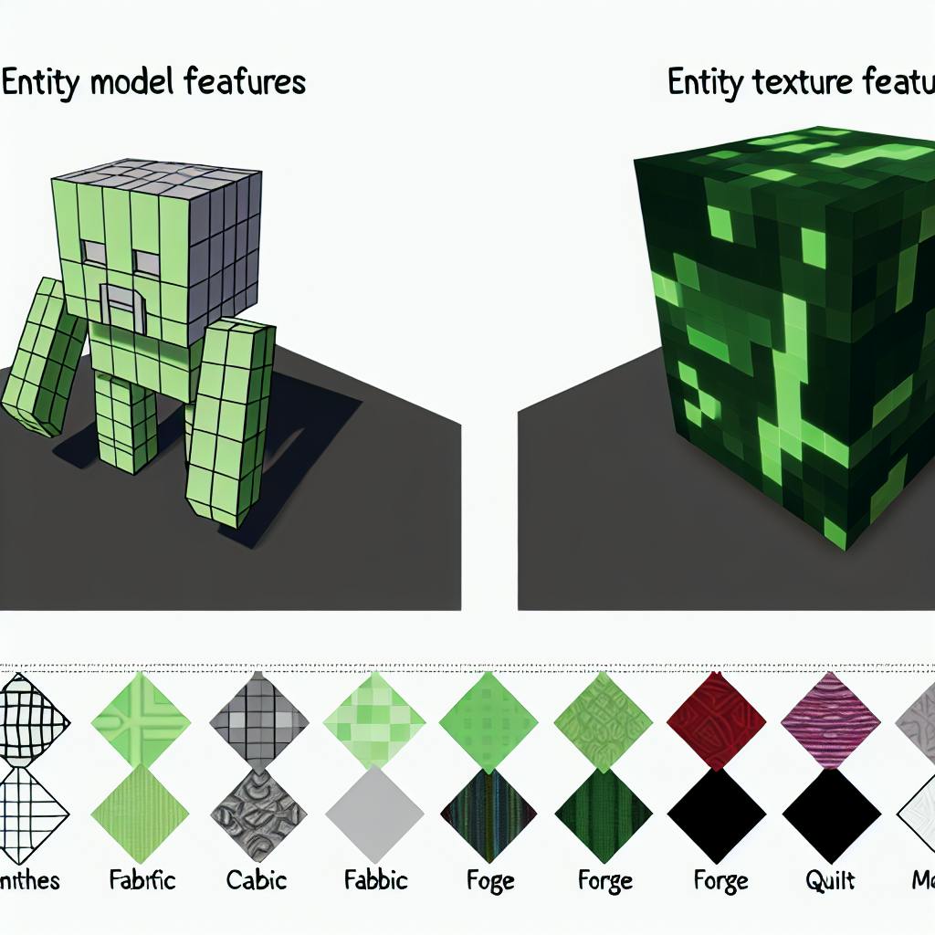 Entity Model Features и Entity Texture Features для Minecraft 1.20