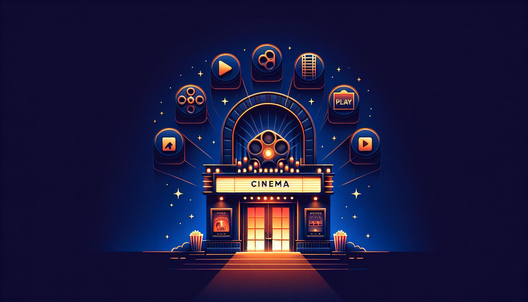 User-Friendly Cinema Website Design