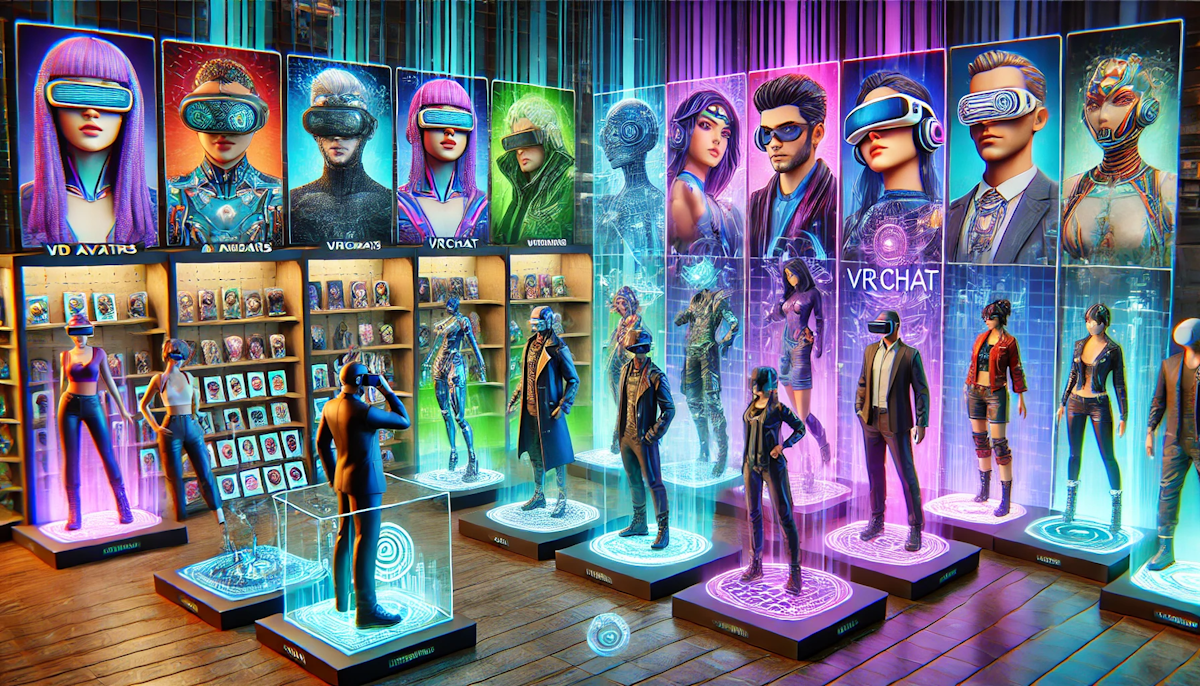 You can sell thousands of avatars and models for VRChat via a digital store