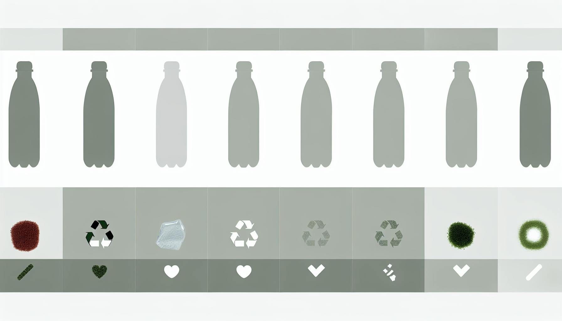 Sustainable Waterbottle Materials Compared