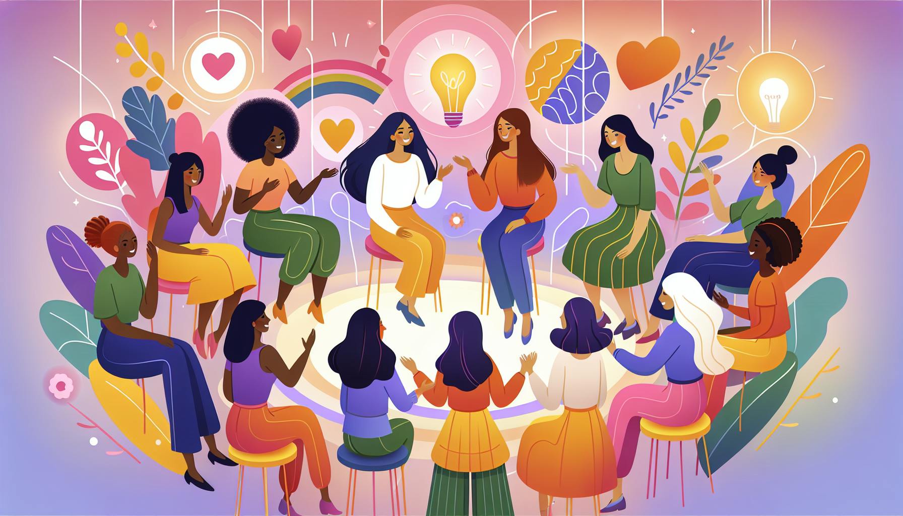 Thumbnail for: 6 Benefits of Women's Peer Support Groups for Mental Health