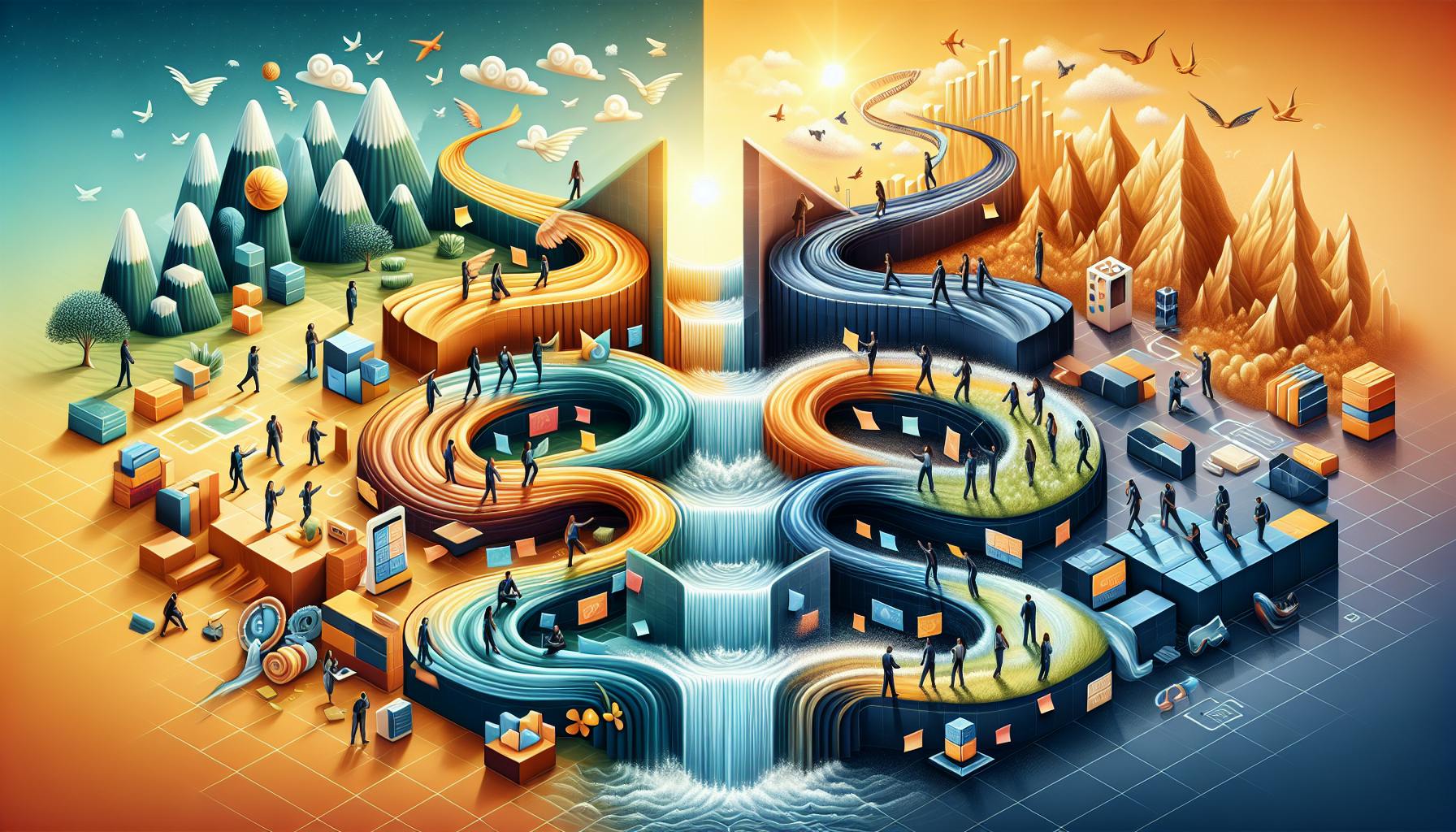 Agile vs Waterfall: Risk Management Compared