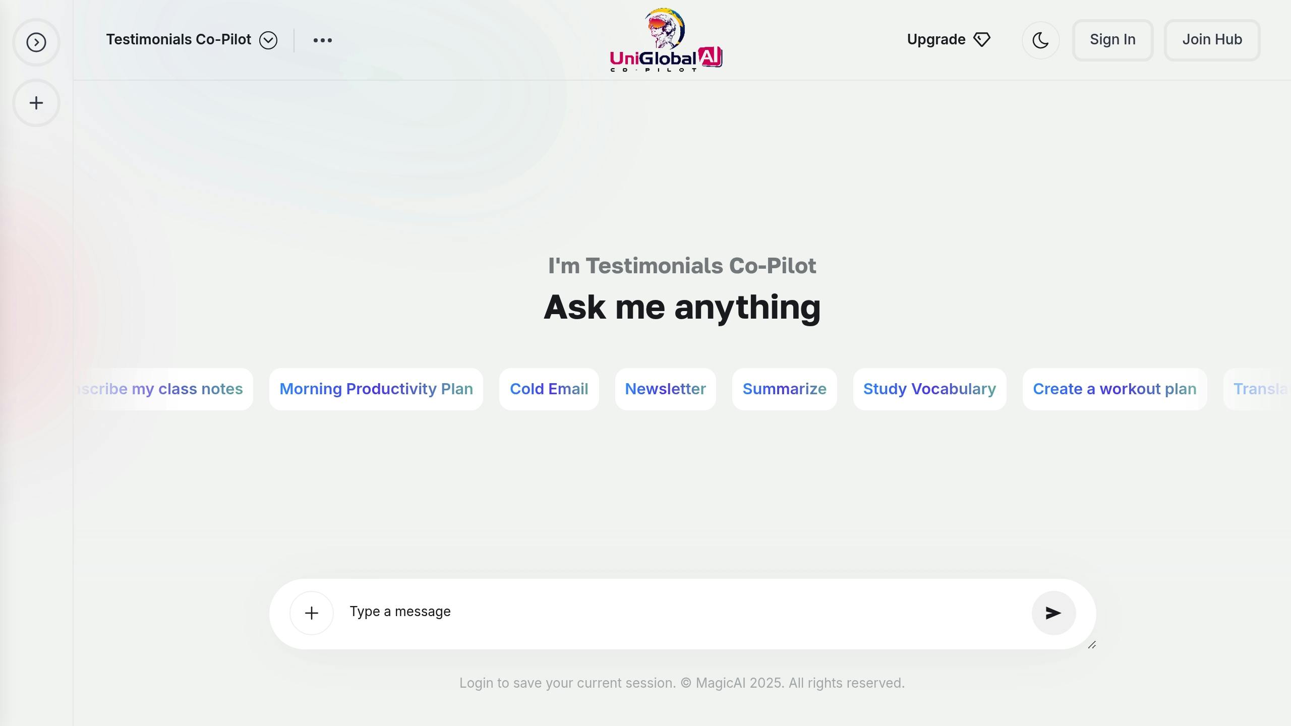 UniGlobal AI Copilot