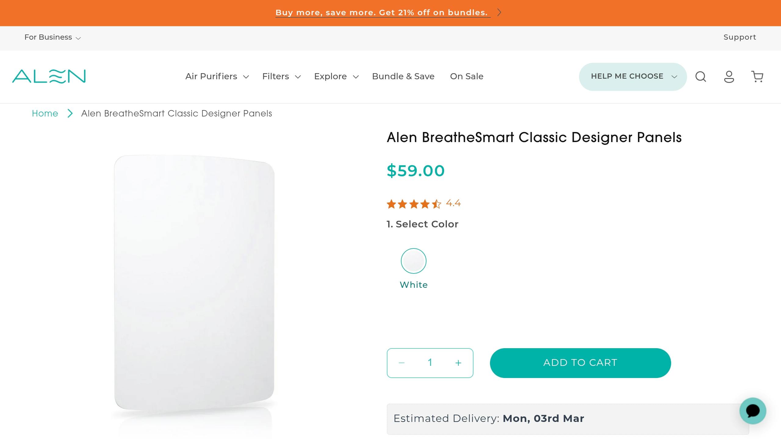 alen com e d dafd bee Alen BreatheSmart Classic
