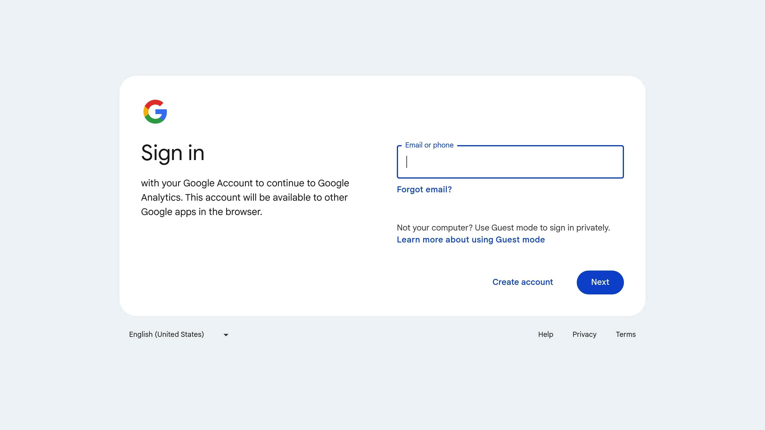 Google Analytics