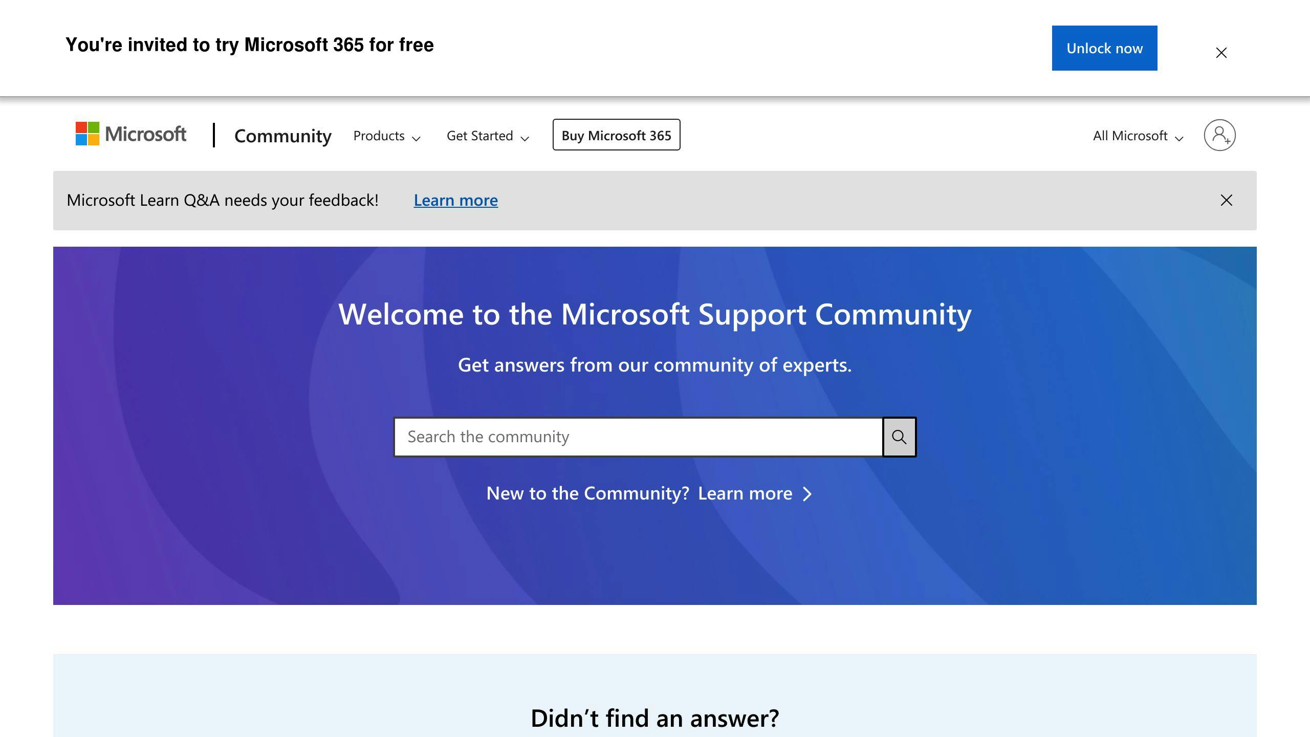 Microsoft Community