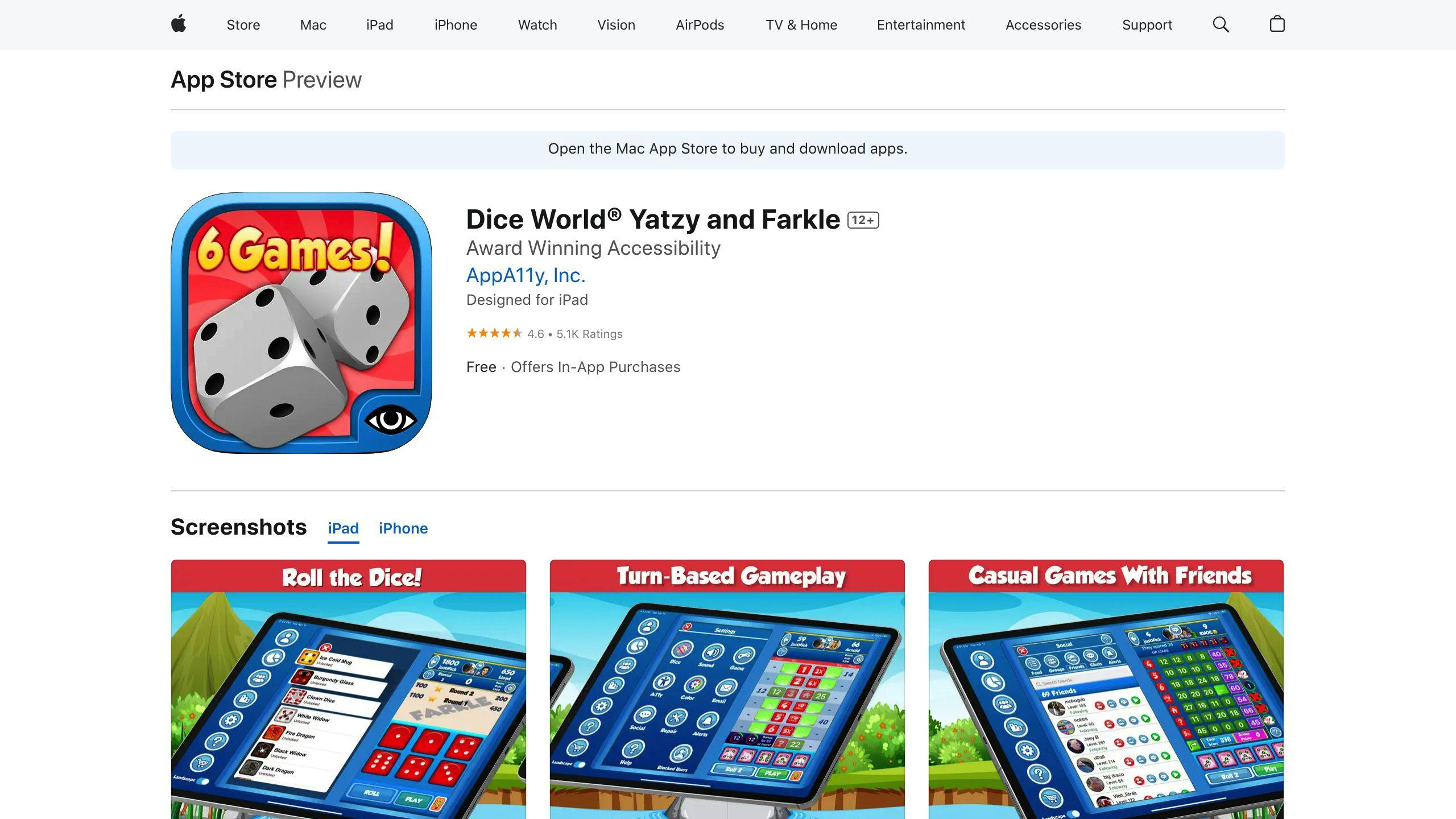 Dice World Yatzy and Farkle App