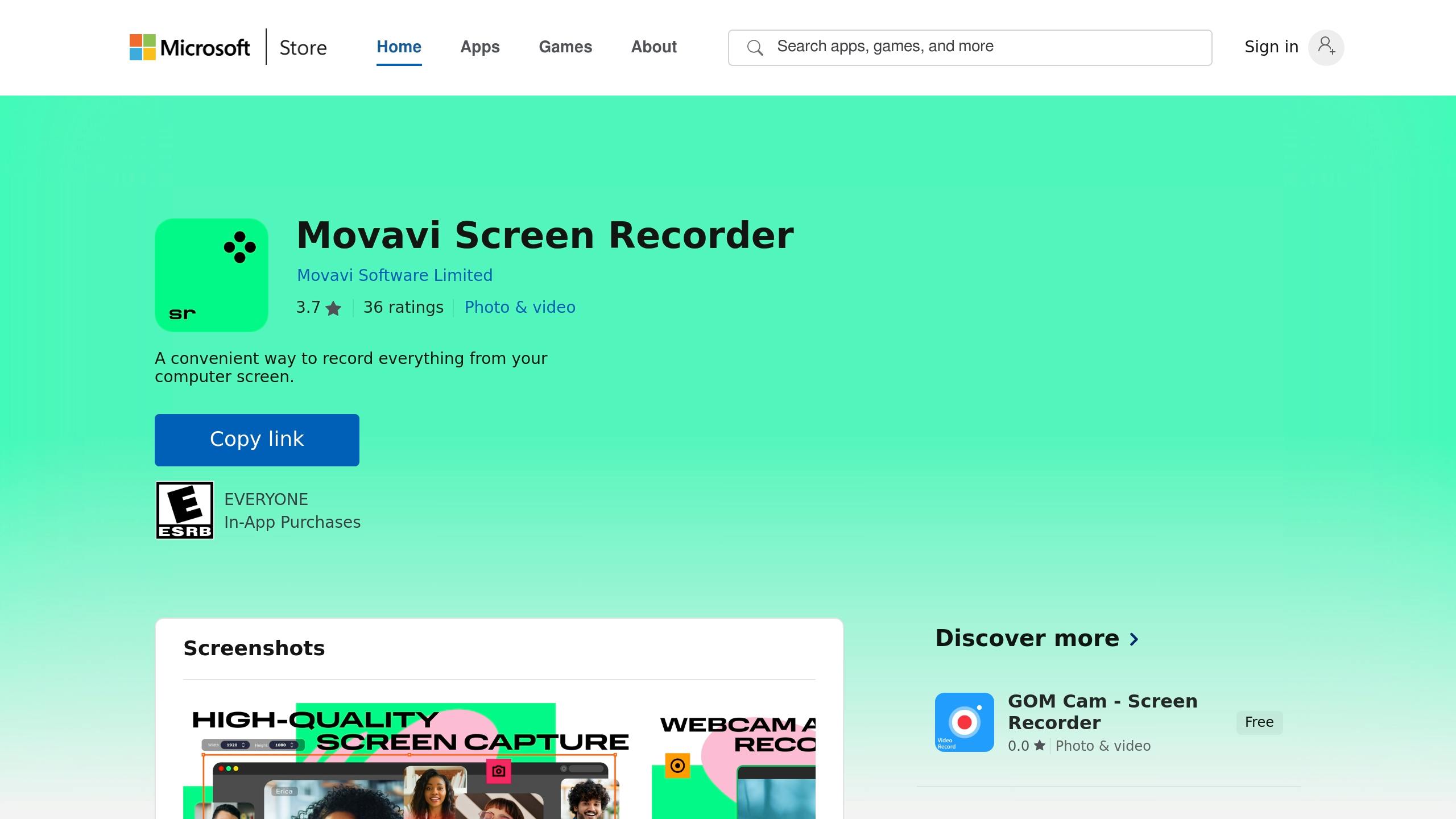 Movavi Screen Recorder