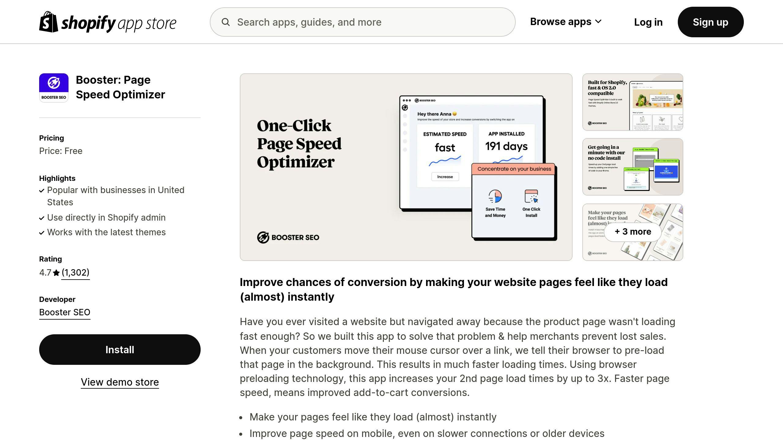 Booster Speed Optimizer